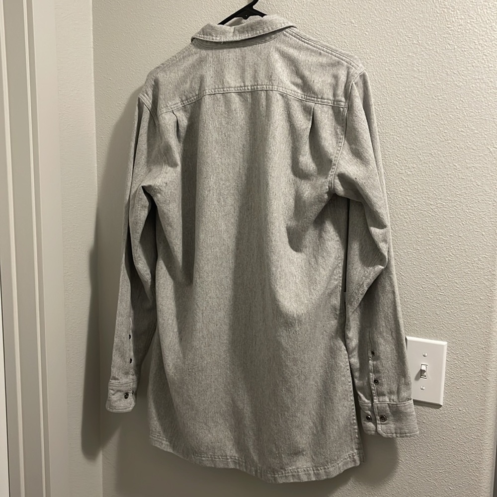 FairPlay size medium zip up flannel - Picture 5 of 5